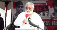 Former President, Jerry John Rawlings