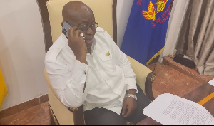 President Akufo-Addo on call with Black Stars coach Otto Addo