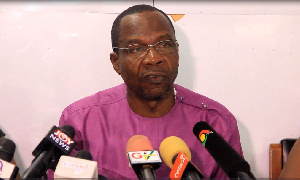 Affail Monney, President of Ghana Journalists Association (GJA)