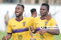 Ahmed Toure scored against Aduana Stars