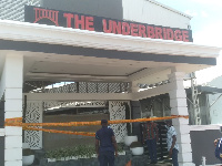 The underbridge event centre was locked up as well