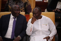 Ken Ofori-Atta and Dr Mahamudu Bawumia