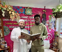 Blak Stars midfielder, Thomas Partey converts to Islam