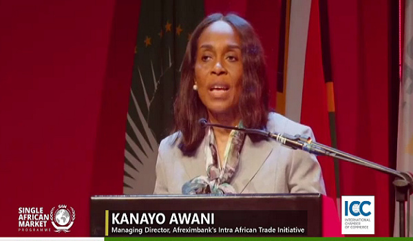 Kanayo Awani, Managing Director of the Afrexim Intra-Africa Trade Programme