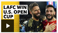 LAFC’s Olivier Giroud and hugo Lloris on U.S. Open Cup win