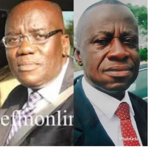 CEO of Forestry Commission of Ghana, Sir John and Group Chief Executive of GOIL, Osei Kwame Prempeh