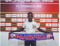 Ghanaian attacker Francis Andy Kumi