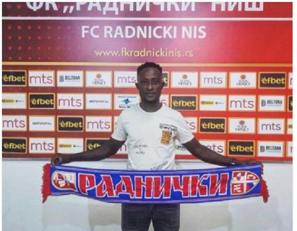 Ghanaian attacker Francis Andy Kumi