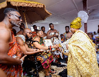 Okuapehene appoints Marigold Akufo-Addo as His Royal Envoy