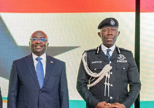 Vice President Dr Mahamudu Bawumia and Dr George Akuffo Dampare