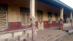 A photo of the school building