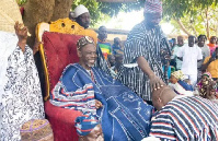 The recognition praises Jinapor for his significant contributions to the Jakpa Palace