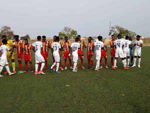 The Black Satellites preparing for the 2019 U20 AFCON next month