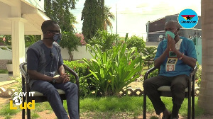 The full interview airs on Sunday, May 17 on GhanaWeb TV on YouTube