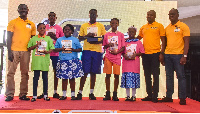 Winners of the BIC Kids Junior Art Master Challenge