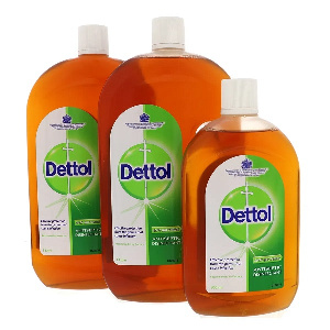 Dettol Antiseptic Disinfectant 2 X 1Litre 500ml 939155 01