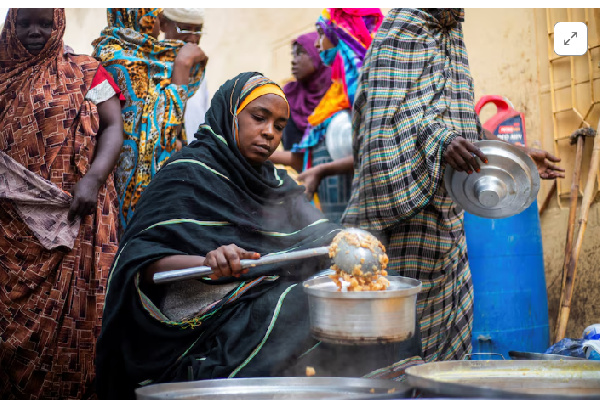 Currently, over 25 million people in Sudan face acute hunger