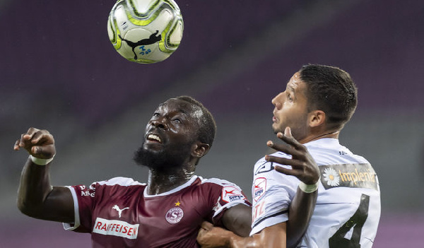 Grejohn Kyei plays for Servette