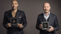 Professional footballers, Alan Shearer and Thierry Henry