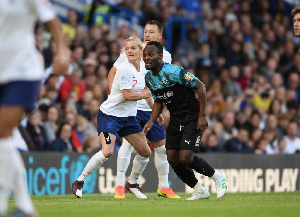 Essien's World XI team defeated the England side on penalties after the game ended in a 2-2 draw