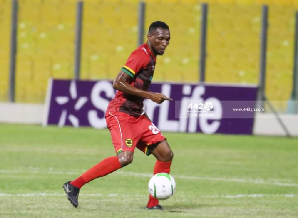 Asante Kotoko midfielder, Latif Anabila