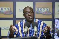 Minister for Information, Kojo Oppong Nkrumah