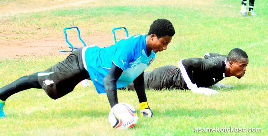 Felix Annan at training