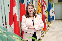 Ms Kati Csaba, the Canadian High Commissioner to Ghana