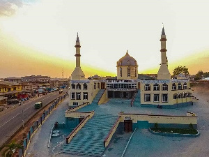 The refurbished Kumasi Central Mosque