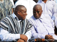 Kwabena Agyapong with President Akufo-Addo