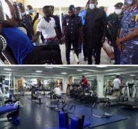 Officers have been asked to take advantage of the gym in order to keep fit