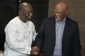 Hon. Ken Ofori Atta  And MTN Group Chairman, Mcebisi Jonas4