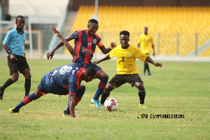 Black Stars defeated Legon Cities 3-1