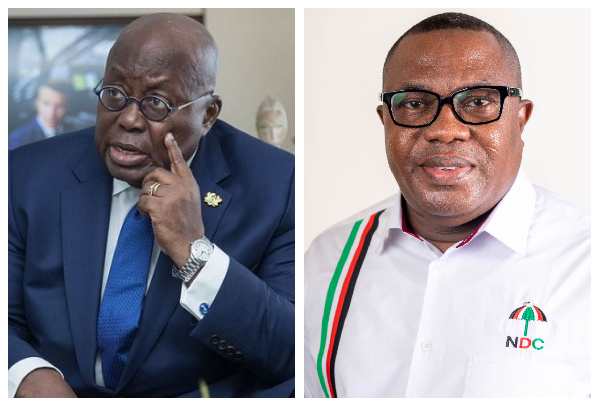 President Akufo-Addo and Ofosu-Ampofo Former Chairman NDC