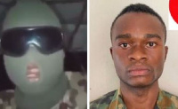 Lance Corporal Harrison Friday has been arrested by the Nigerian security forces