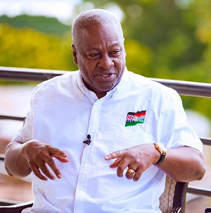 John Dramani Mahama, flagbearer of NDC