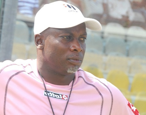 Head coach of Medeama, Yaw Preko