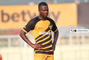 Ashantigold forward, Yaw Annor