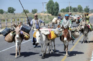 Two nomadic herdsmen were manhandled by residents of two communities in the Kwahu East District