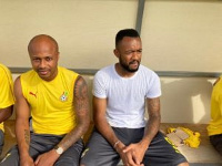 The Ayew brothers could not play against South Africa