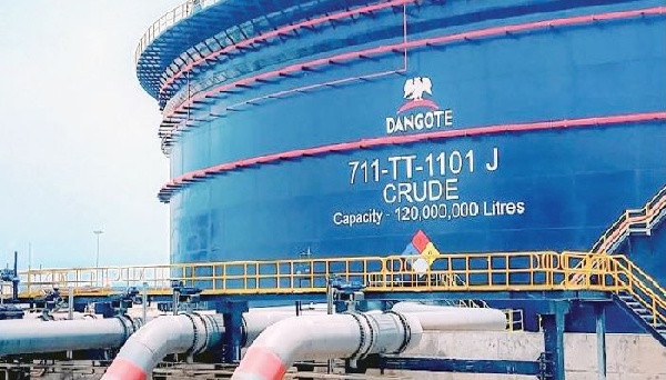 The facility is set to export refined products to West African countries