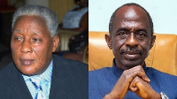 Johnson Asiedu Nketiah (r) and ET Mensah served in the Parliament of Ghana together