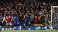 Eddie Nketiah (in No. 30) shirt scored twice against Chelsea in midweek