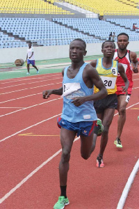 Matthew Vicuba Nantiere, winner of the 2018 Kwahu Easter Mountain Marathon