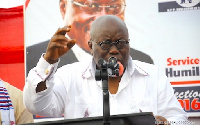 President Nana Addo Dankwa Akufo-Addo speaking at the conference