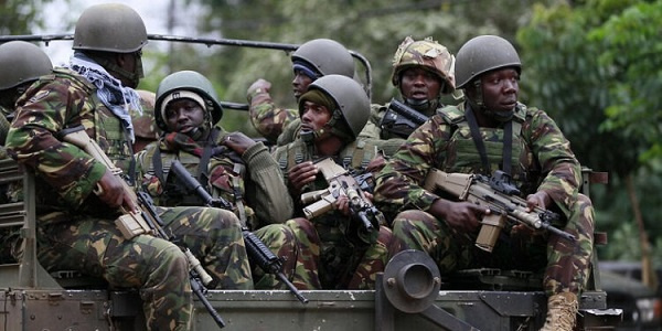 Some personnel of the Ghana Armed Forces