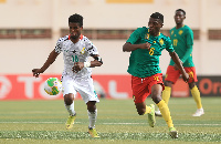 Black Satellites captain, Daniel Afriyie Barnie [L]