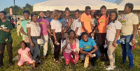 Some participants of the World Tourism Day celebration in Takoradi