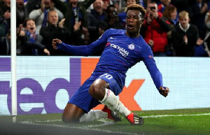 Hudson Odoi Celebrates