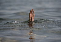 File photo of a person drowning